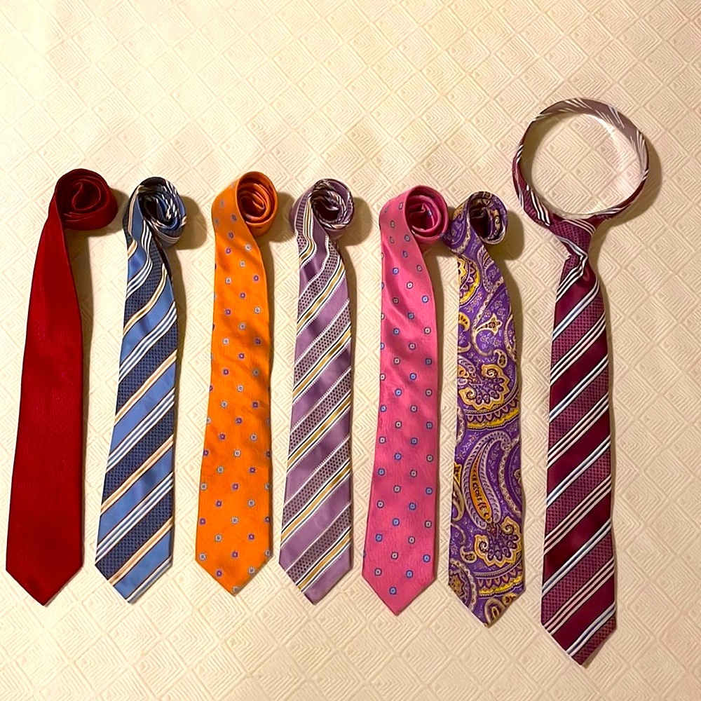 True Forum Ties, multi colored, 58-61”